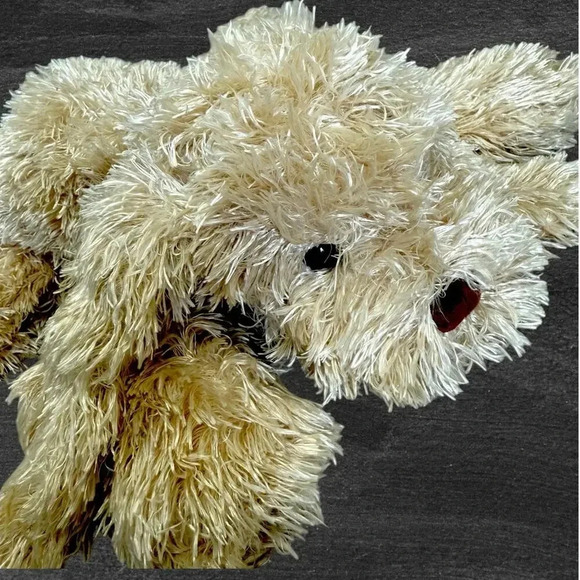 Gund Puppy Dog Plush Fluffy Stuffed Animal Toy Beige 14 " - Picture 10 of 14